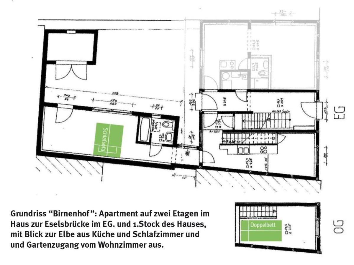 Апартаменты Haus Zur Eselsbruecke Тангермюнде Экстерьер фото